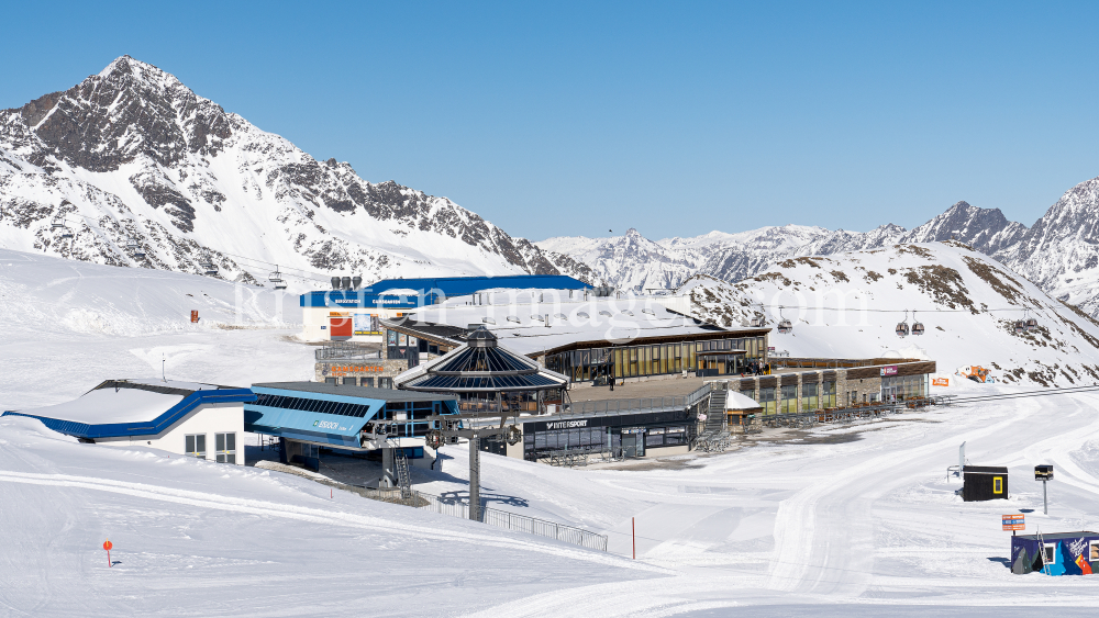 Bergstation, Restaurant Gamsgarten / Stubaier Gletscher, Stubaital, Tirol, Austria by kristen-images.com