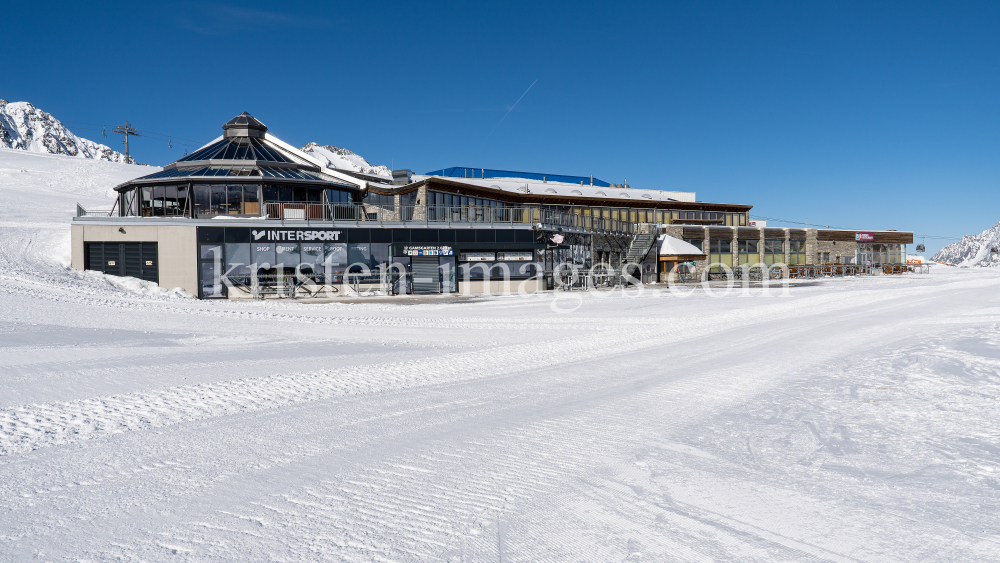 Bergstation, Restaurant Gamsgarten / Stubaier Gletscher, Stubaital, Tirol, Austria by kristen-images.com
