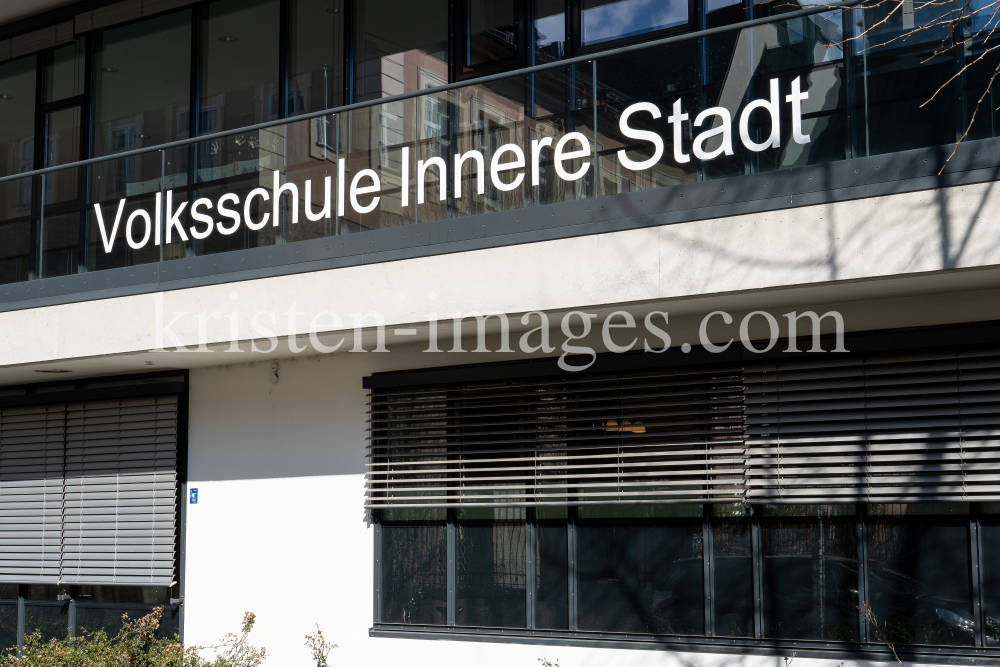 Volksschule Innere Stadt/ Innsbruck, Tirol, Austria by kristen-images.com