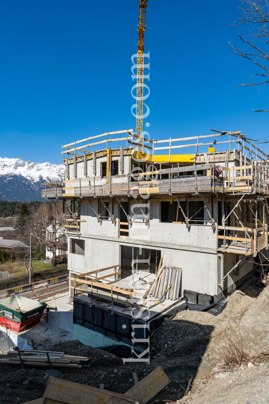 Baustelle / Igls, Innsbruck, Tirol, Austria by kristen-images.com