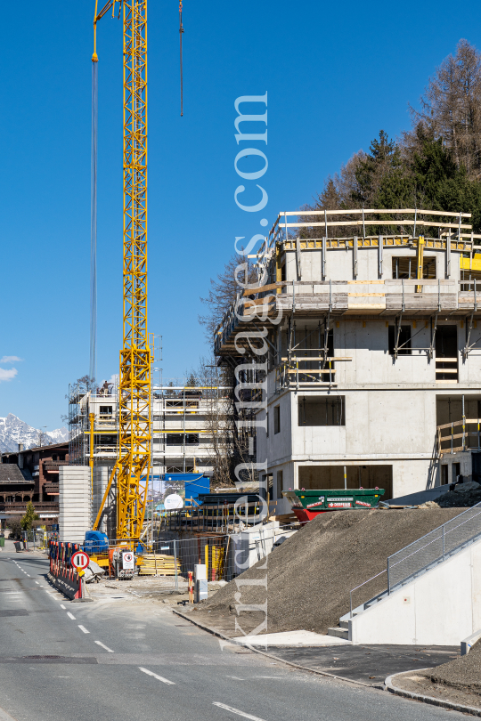 Baustelle / Igls, Innsbruck, Tirol, Austria by kristen-images.com