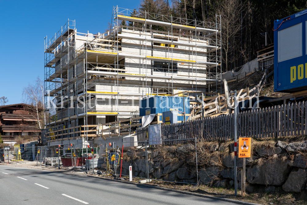 Baustelle / Igls, Innsbruck, Tirol, Austria by kristen-images.com