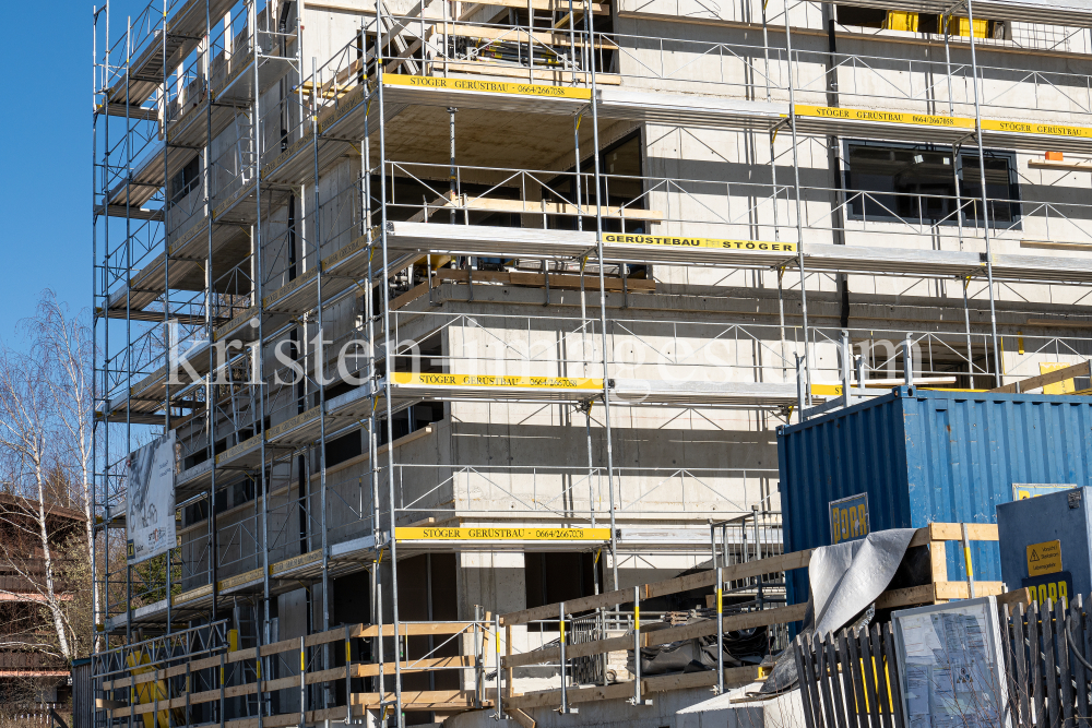 Baustelle / Igls, Innsbruck, Tirol, Austria by kristen-images.com