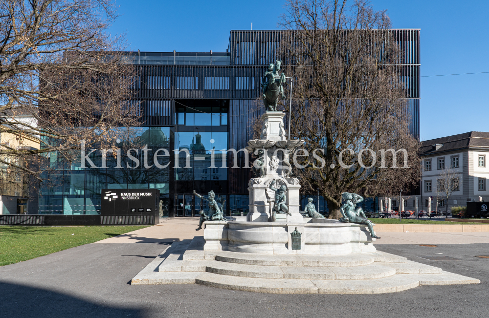 Leopoldsbrunnen, Haus der Musik / Innsbruck, Tirol, Austria by kristen-images.com