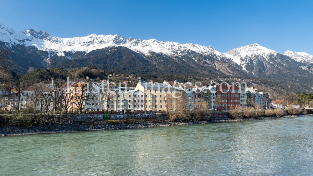 Inn / Mariahilf, Innsbruck, Tirol, Austria  by kristen-images.com