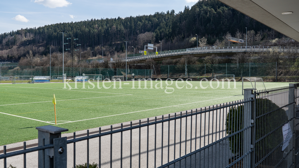 Fußballplatz Wiesengasse, Innsbruck, Tirol, Austria by kristen-images.com