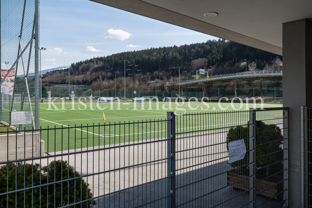 Fußballplatz Wiesengasse, Innsbruck, Tirol, Austria by kristen-images.com