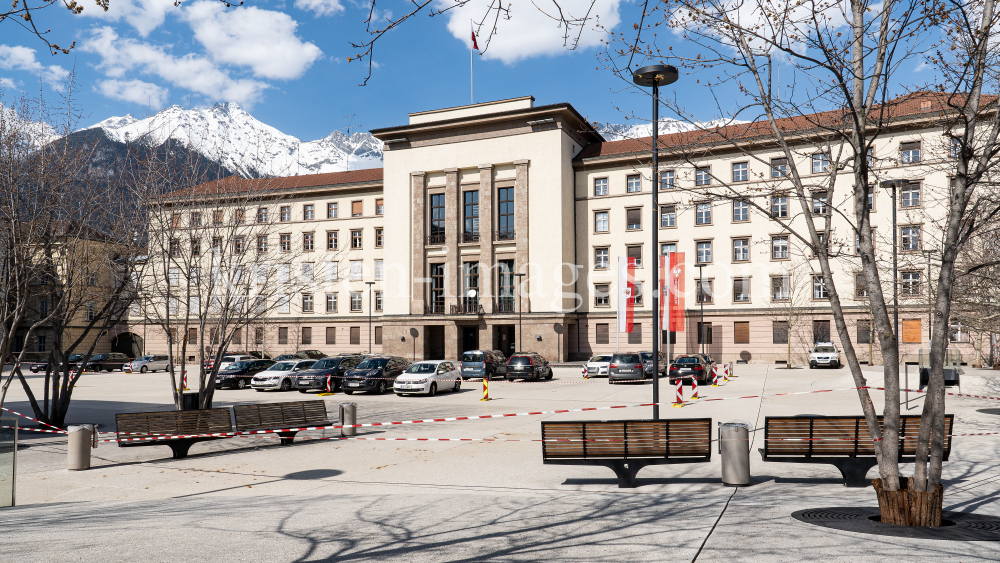 Neues Landhaus, Landhausplatz, Innsbruck, Tirol, Austria by kristen-images.com