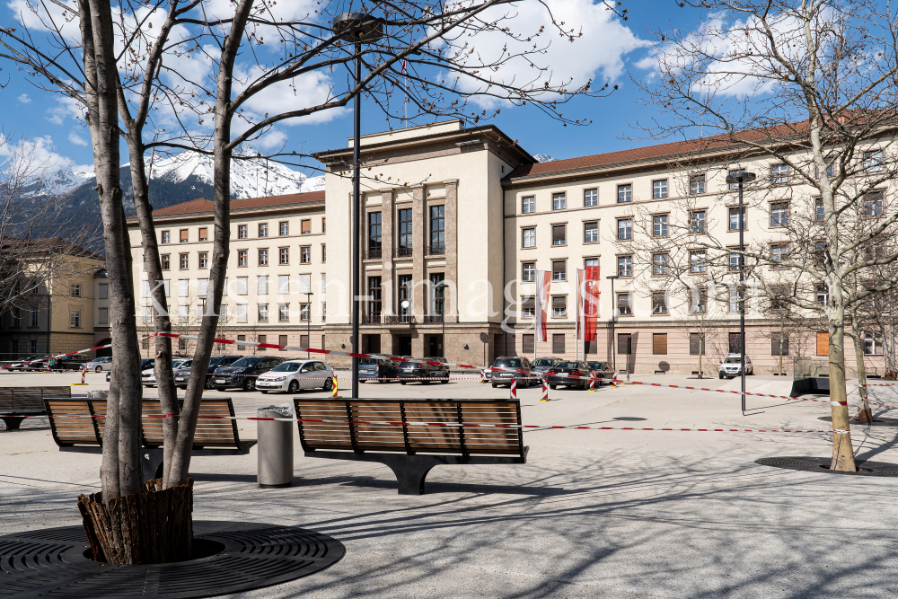 Neues Landhaus, Landhausplatz, Innsbruck, Tirol, Austria by kristen-images.com