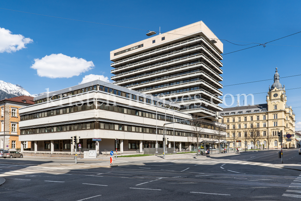 Oberlandesgericht, Landesgericht, Innsbruck, Tirol, Austria by kristen-images.com