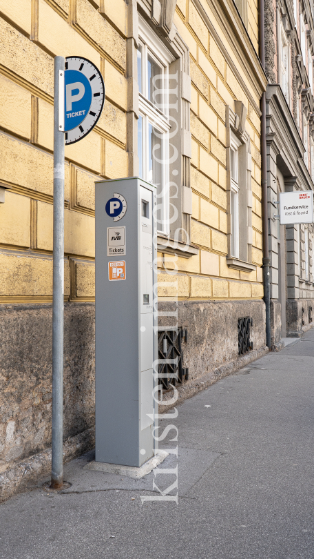 Parkscheinautomat / Innsbruck, Tirol, Austria by kristen-images.com