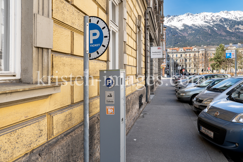 Parkscheinautomat / Innsbruck, Tirol, Austria by kristen-images.com