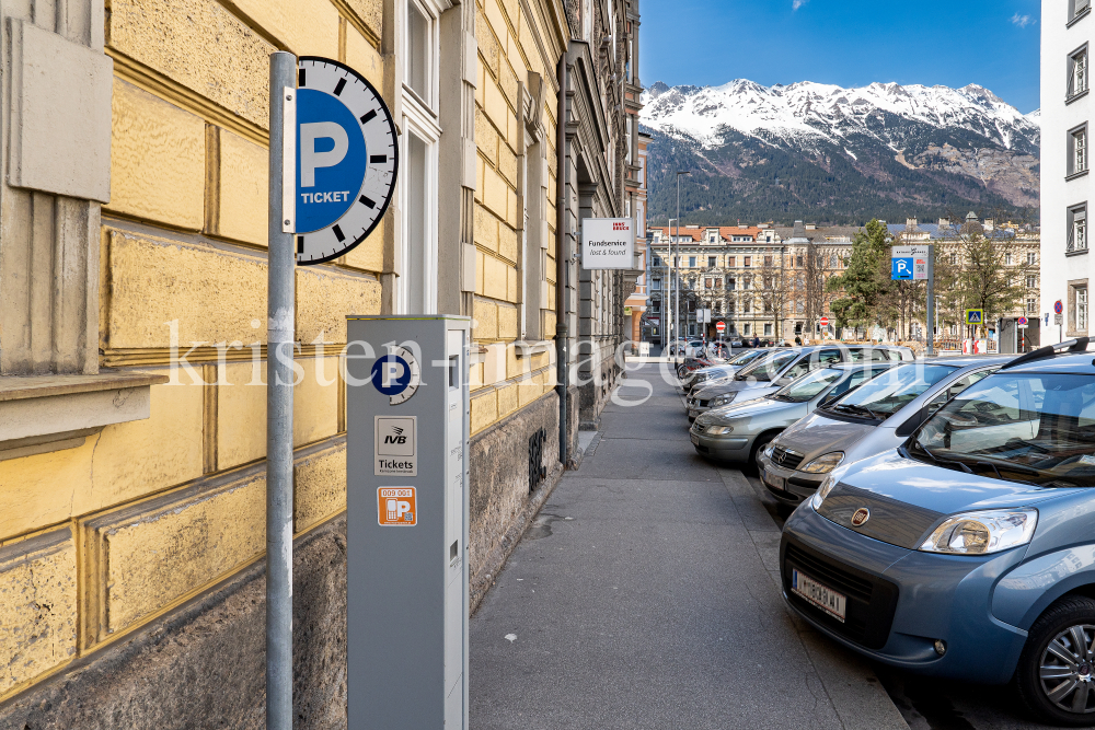 Parkscheinautomat / Innsbruck, Tirol, Austria by kristen-images.com