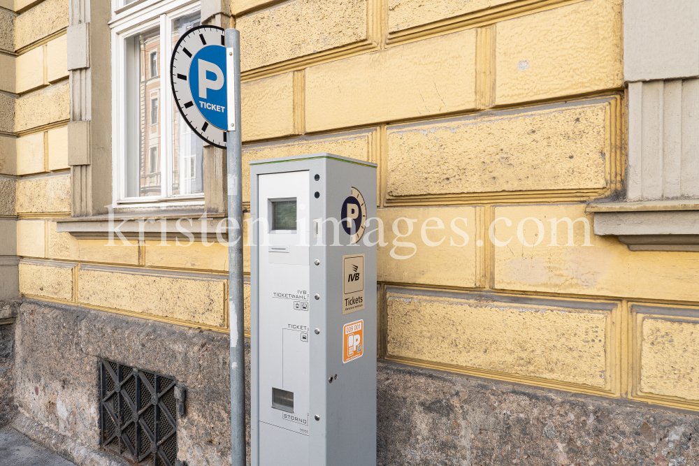 Parkscheinautomat / Innsbruck, Tirol, Austria by kristen-images.com