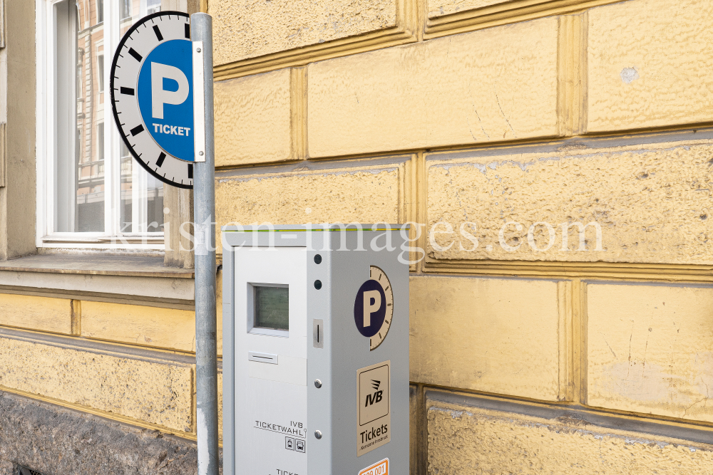 Parkscheinautomat / Innsbruck, Tirol, Austria by kristen-images.com