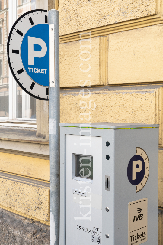 Parkscheinautomat / Innsbruck, Tirol, Austria by kristen-images.com