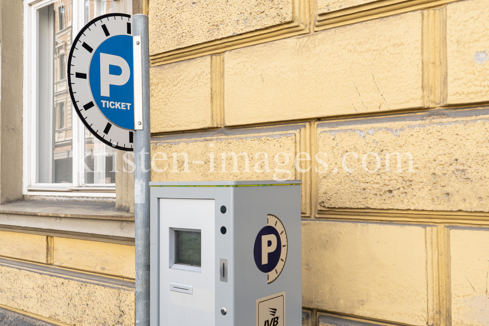 Parkscheinautomat / Innsbruck, Tirol, Austria by kristen-images.com