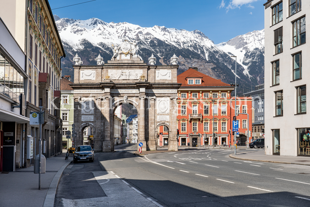Triumphpforte, Innsbruck, Tirol, Austria by kristen-images.com
