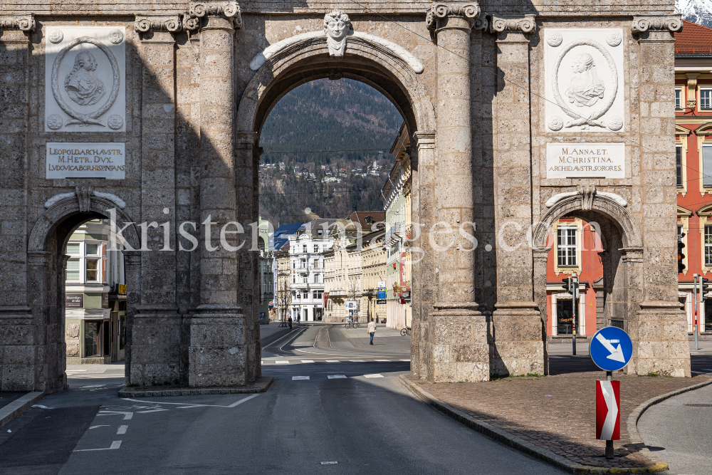 Triumphpforte, Innsbruck, Tirol, Austria by kristen-images.com