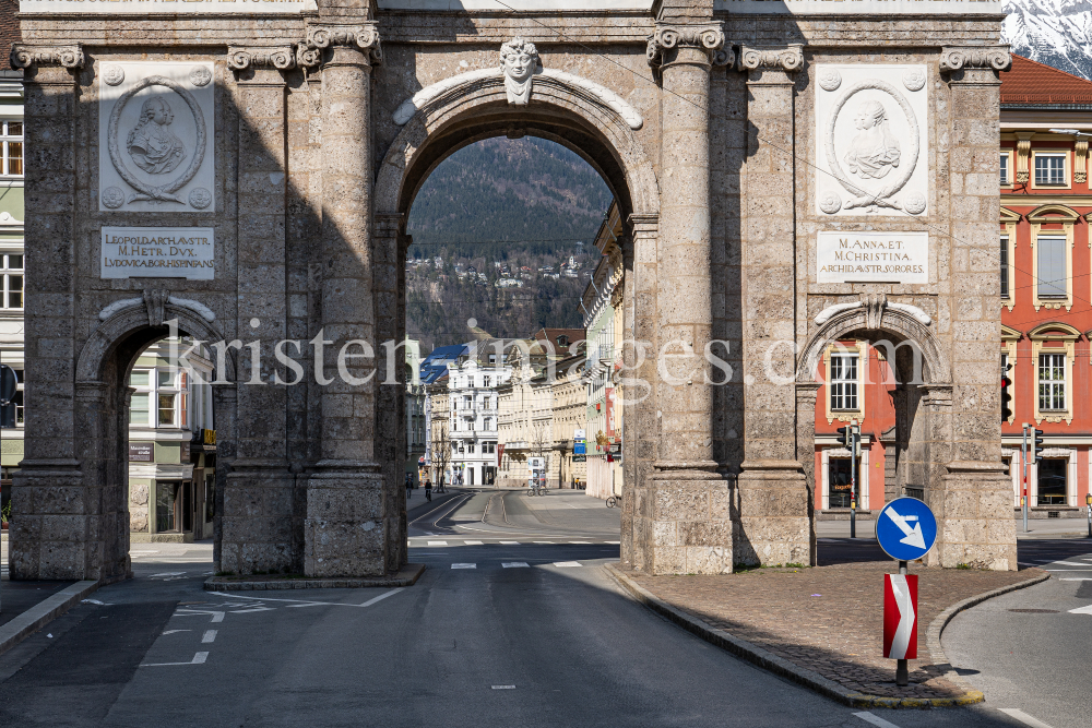 Triumphpforte, Innsbruck, Tirol, Austria by kristen-images.com