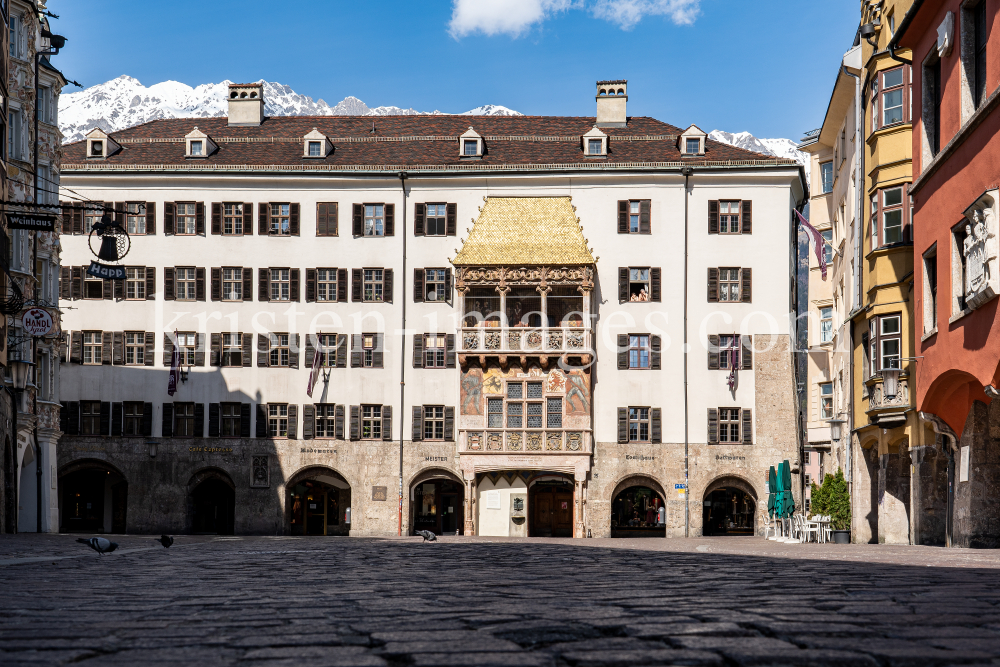 Goldenes Dachl, Altstadt, Innsbruck, Tirol, Austria by kristen-images.com