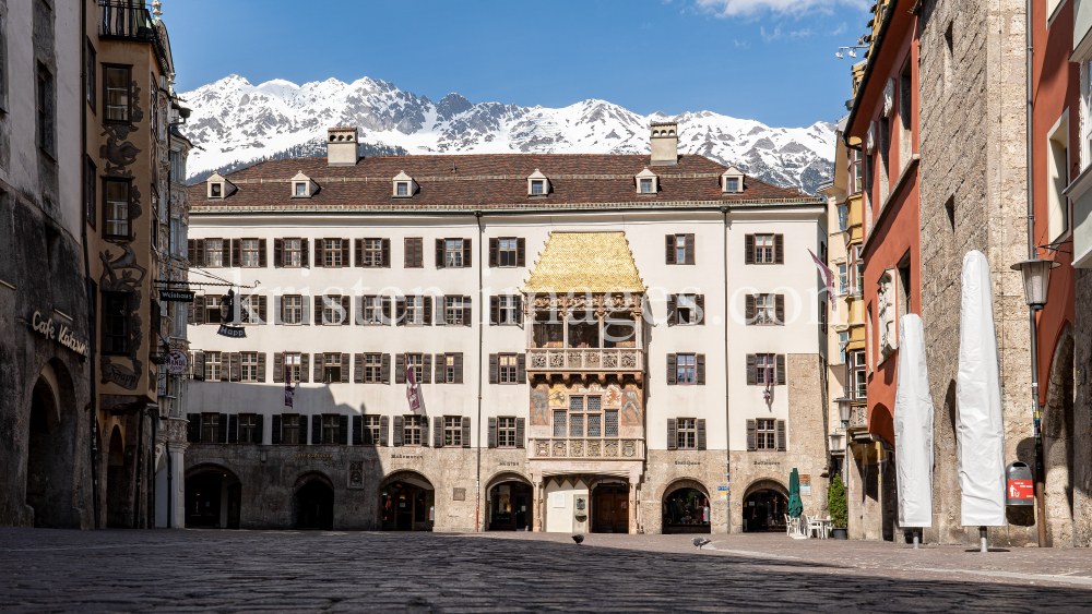 Goldenes Dachl, Altstadt, Innsbruck, Tirol, Austria by kristen-images.com