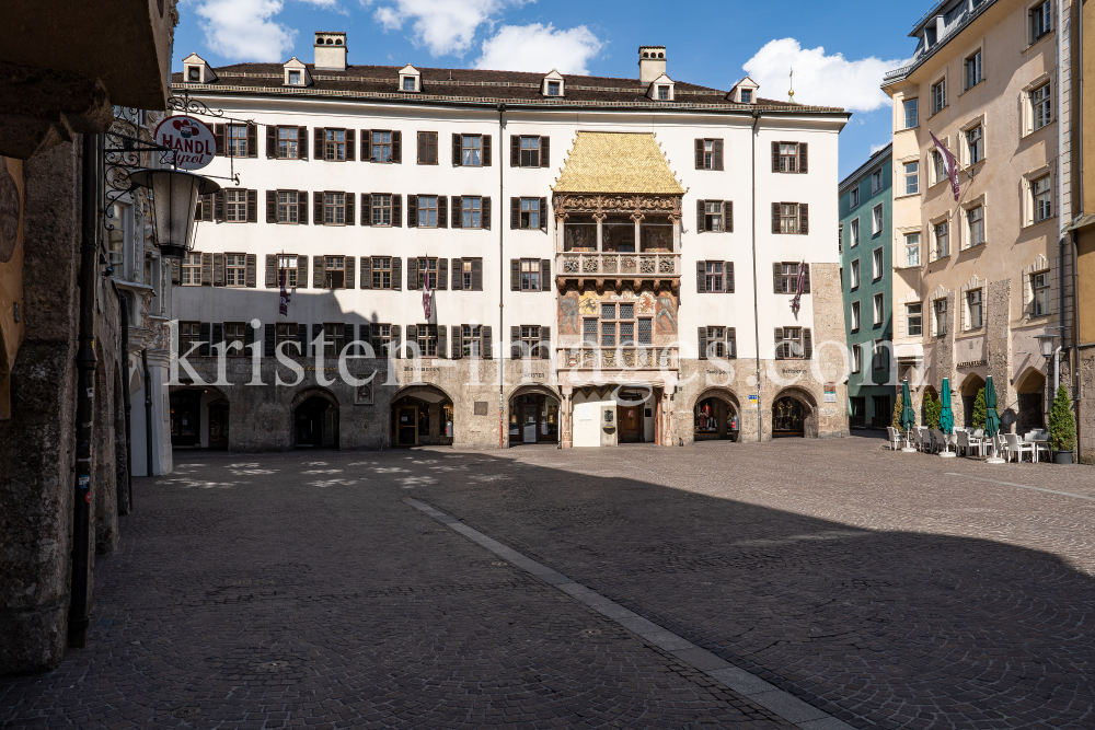 Goldenes Dachl, Altstadt, Innsbruck, Tirol, Austria by kristen-images.com