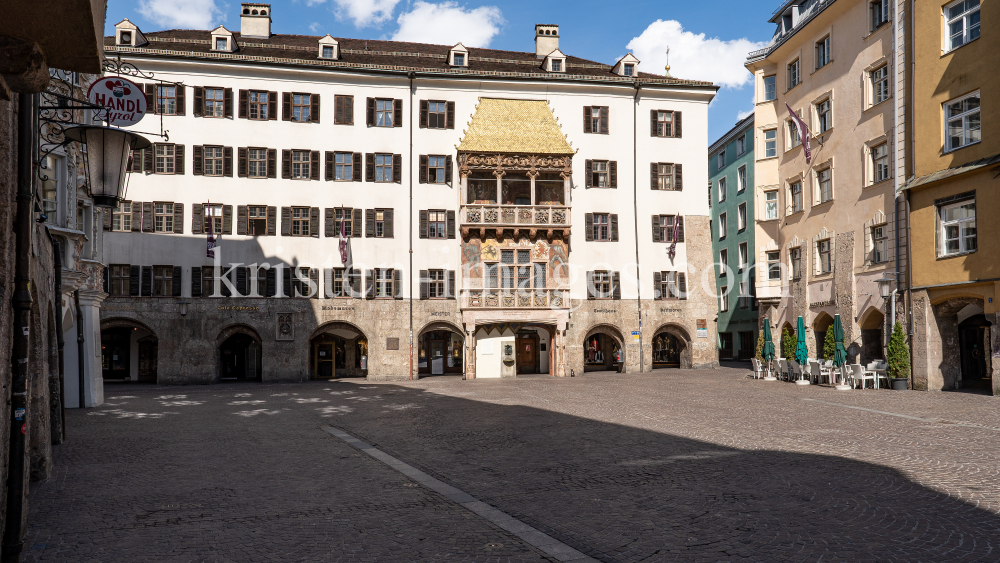 Goldenes Dachl, Altstadt, Innsbruck, Tirol, Austria by kristen-images.com