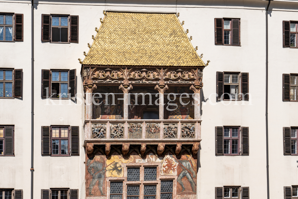 Goldenes Dachl, Altstadt, Innsbruck, Tirol, Austria by kristen-images.com