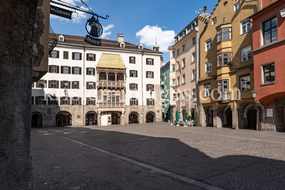 Goldenes Dachl, Altstadt, Innsbruck, Tirol, Austria by kristen-images.com