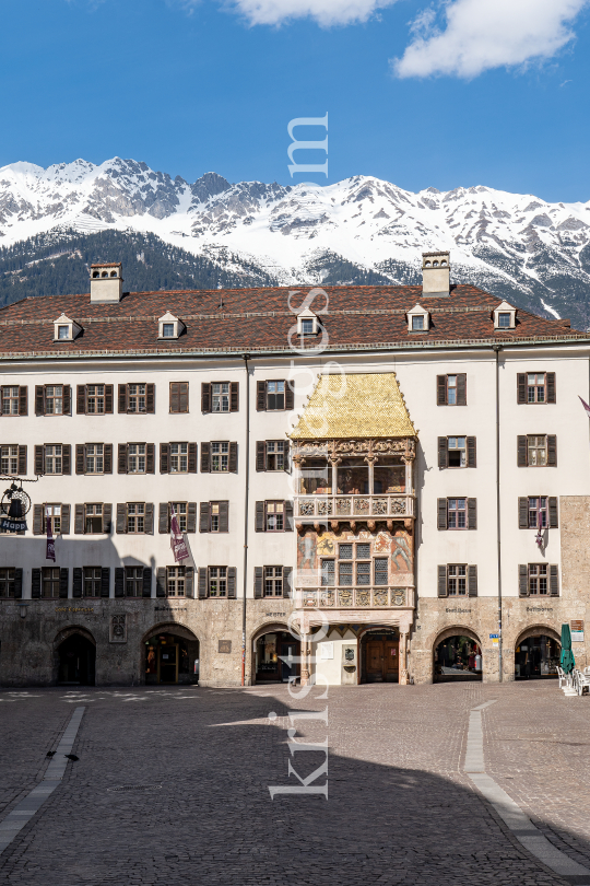 Goldenes Dachl, Altstadt, Innsbruck, Tirol, Austria by kristen-images.com