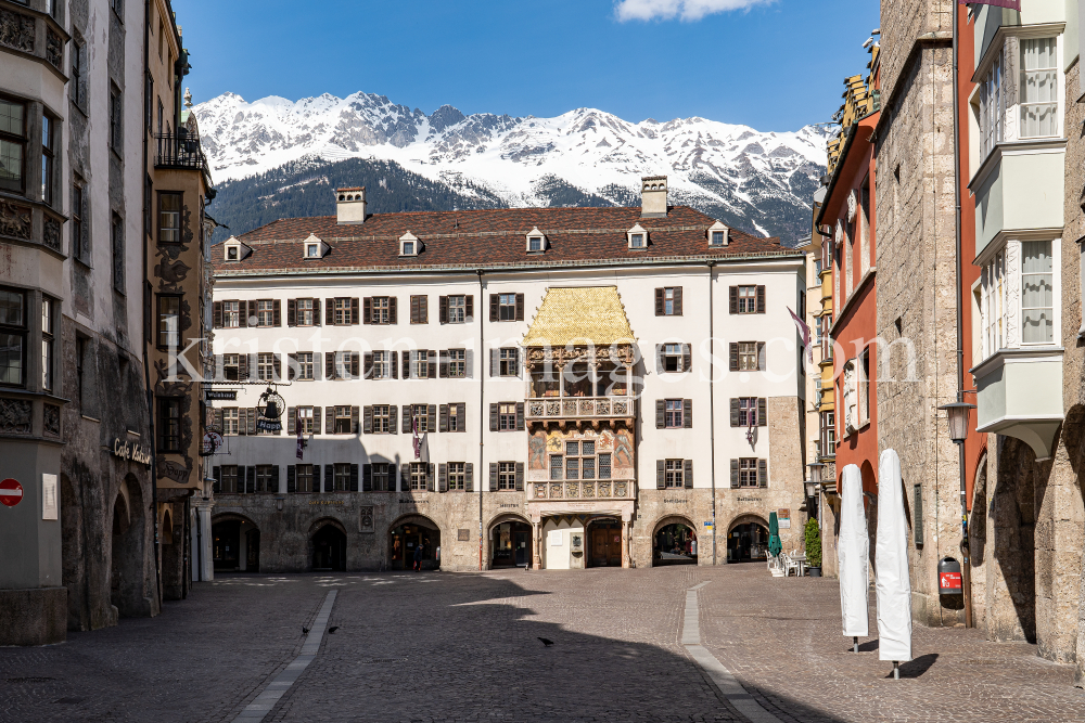 Goldenes Dachl, Altstadt, Innsbruck, Tirol, Austria by kristen-images.com