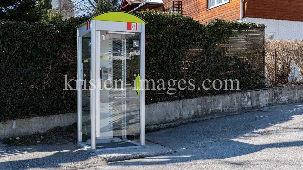 Telefonzelle / Innsbruck, Tirol, Austria by kristen-images.com