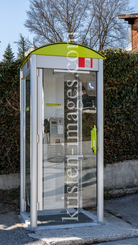 Telefonzelle / Innsbruck, Tirol, Austria by kristen-images.com