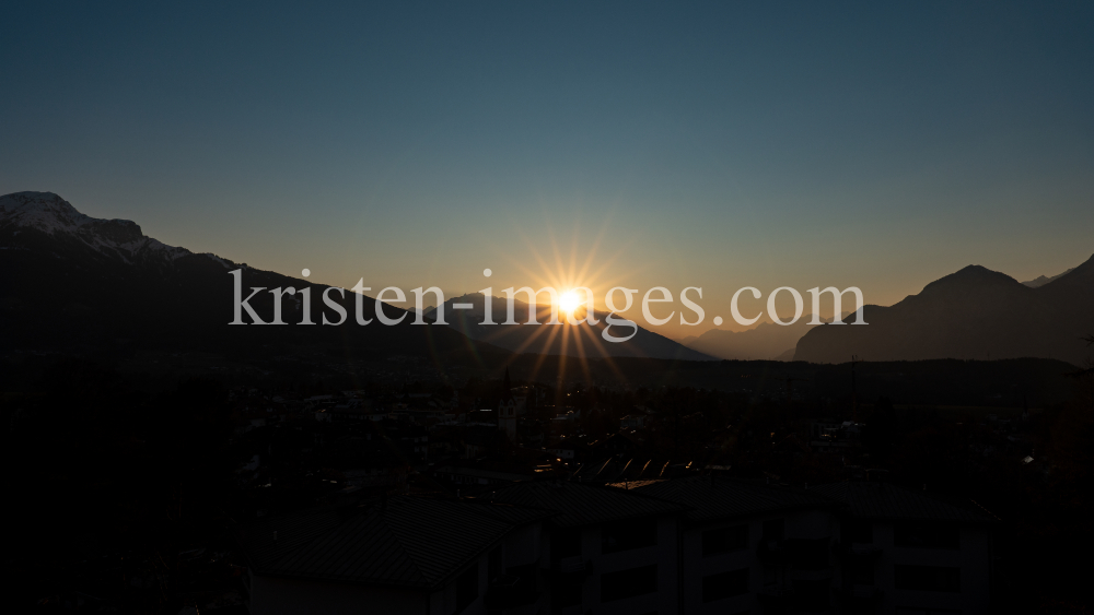 Sonnenuntergang Igls, Innsbruck, Tirol, Austria by kristen-images.com