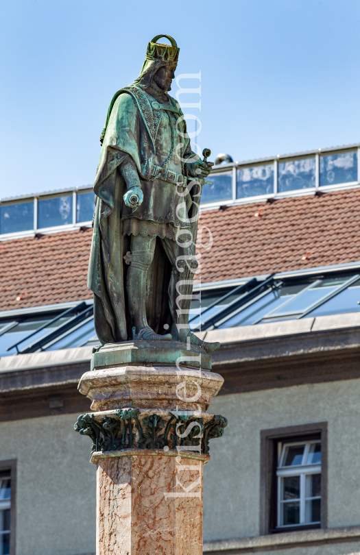 Bozner Platz, Rudolfsbrunnen / Innsbruck, Tirol, Austria by kristen-images.com