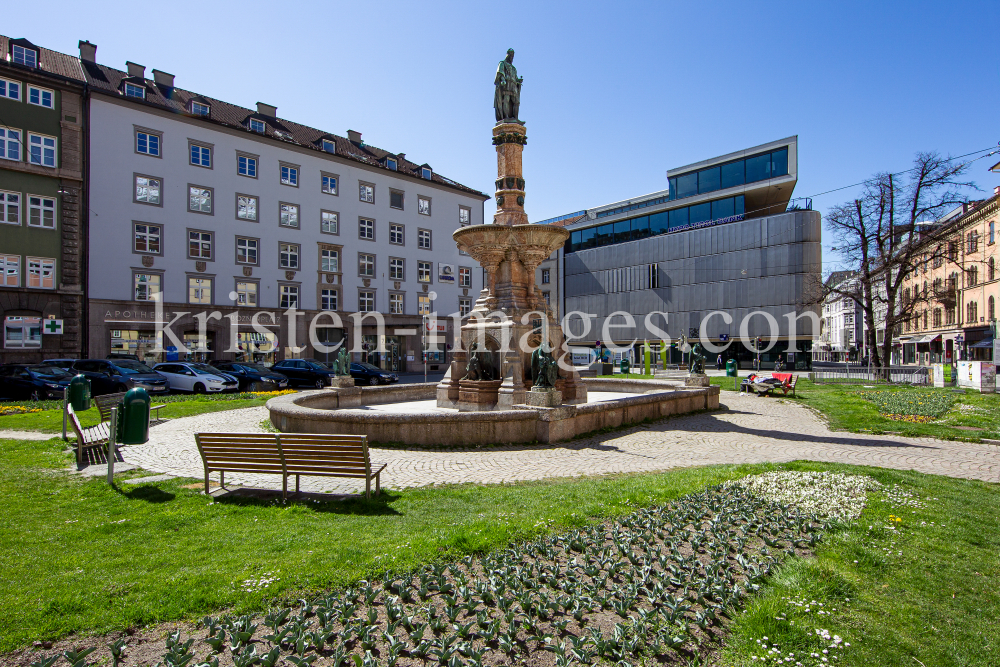 Bozner Platz, Rudolfsbrunnen / Innsbruck, Tirol, Austria by kristen-images.com
