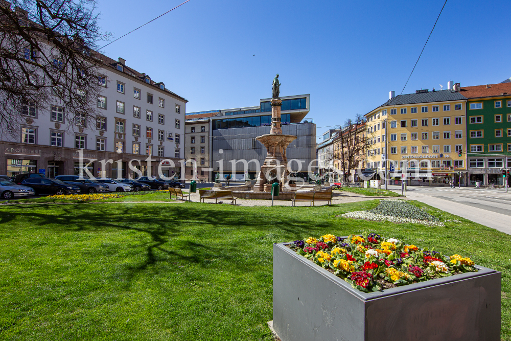 Bozner Platz, Rudolfsbrunnen / Innsbruck, Tirol, Austria by kristen-images.com