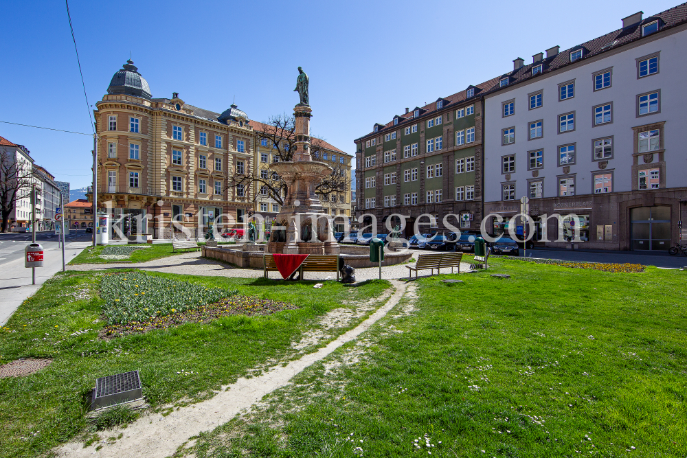 Bozner Platz, Rudolfsbrunnen / Innsbruck, Tirol, Austria by kristen-images.com