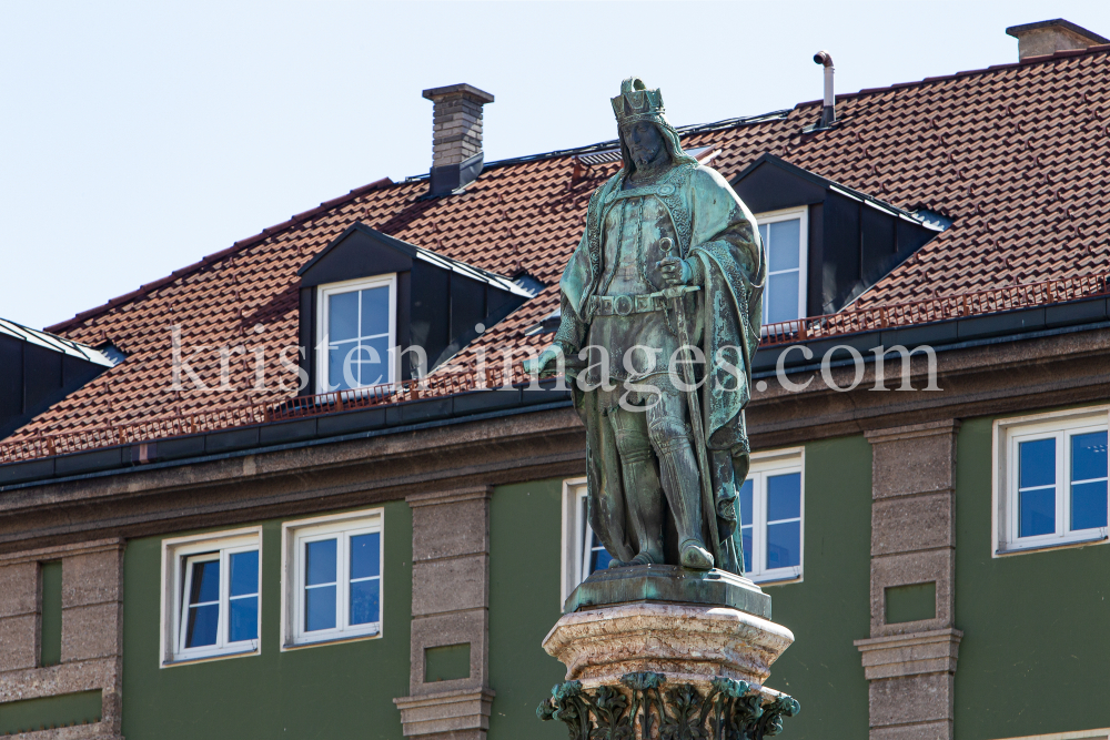 Bozner Platz, Rudolfsbrunnen / Innsbruck, Tirol, Austria by kristen-images.com