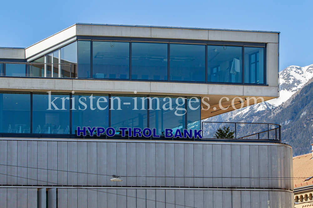 Zentrale Hypo Tirol Bank am Bozner Platz, Innsbruck, Tirol, Austria by kristen-images.com