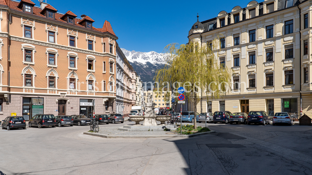 Sonnenburgplatz in Wilten Innsbruck, Tirol, Austria by kristen-images.com