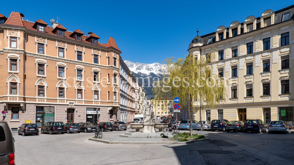 Sonnenburgplatz in Wilten Innsbruck, Tirol, Austria by kristen-images.com