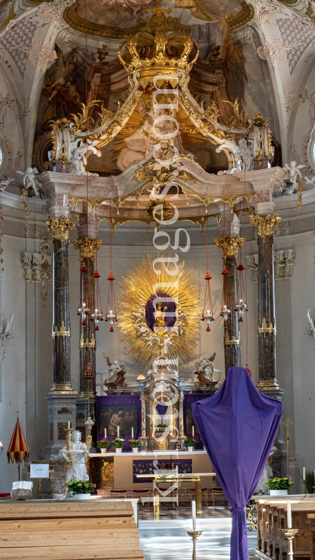 Wiltener Basilika, Innsbruck, Tirol, Austria / Osterwoche by kristen-images.com