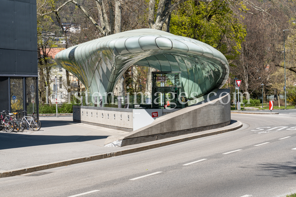 Hungerburgbahn Talstation, Station Congress, Innsbruck, Tirol, Austria by kristen-images.com