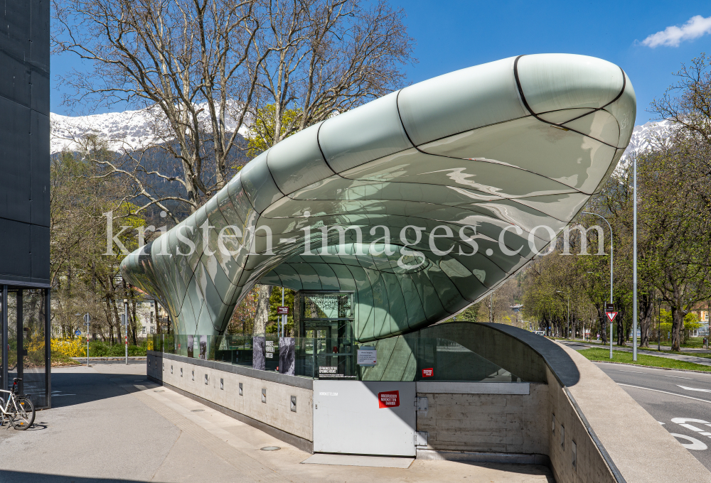 Hungerburgbahn Talstation, Station Congress, Innsbruck, Tirol, Austria by kristen-images.com
