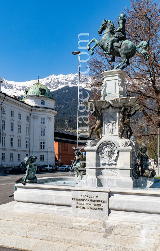 Leopoldsbrunnen, Innsbruck, Tirol, Austria by kristen-images.com
