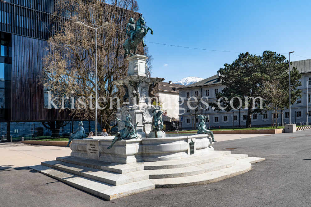 Leopoldsbrunnen, Innsbruck, Tirol, Austria by kristen-images.com