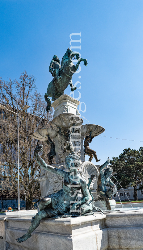 Leopoldsbrunnen, Innsbruck, Tirol, Austria by kristen-images.com