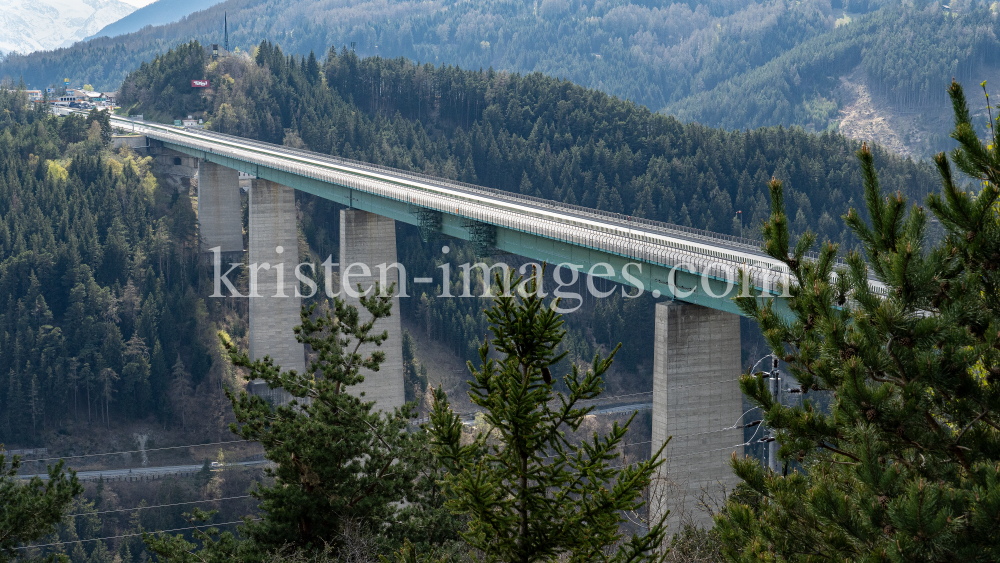 Europabrücke, Tirol, Austria / Brennerautobahn A13
 by kristen-images.com